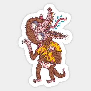 Under Werewolf Sticker